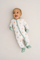 Puddle Ducks Bamboo Zipper PJ’s