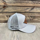 Grey Curved Bubba Hat