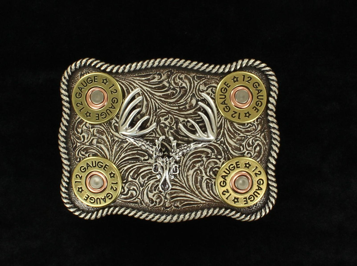 Men’s Skull Shotgun Shell Buckle