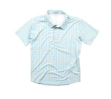 Watercolor Plaid Polo