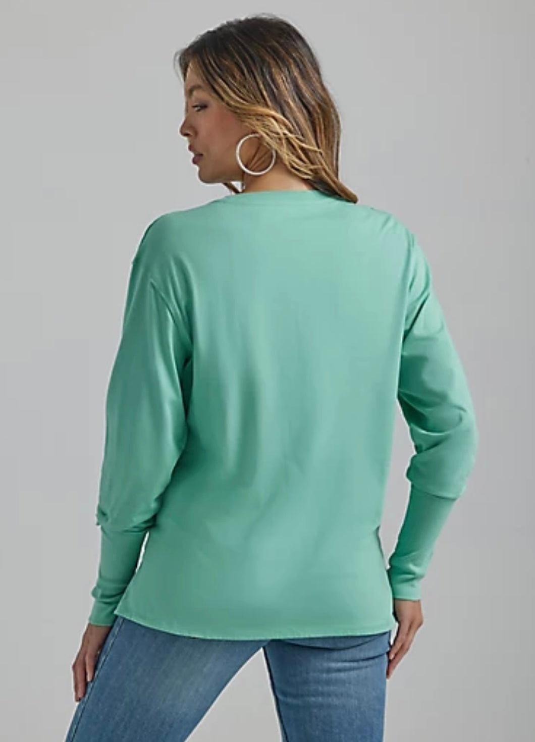 Women’s Dusty Jade Graphic L/S Tee