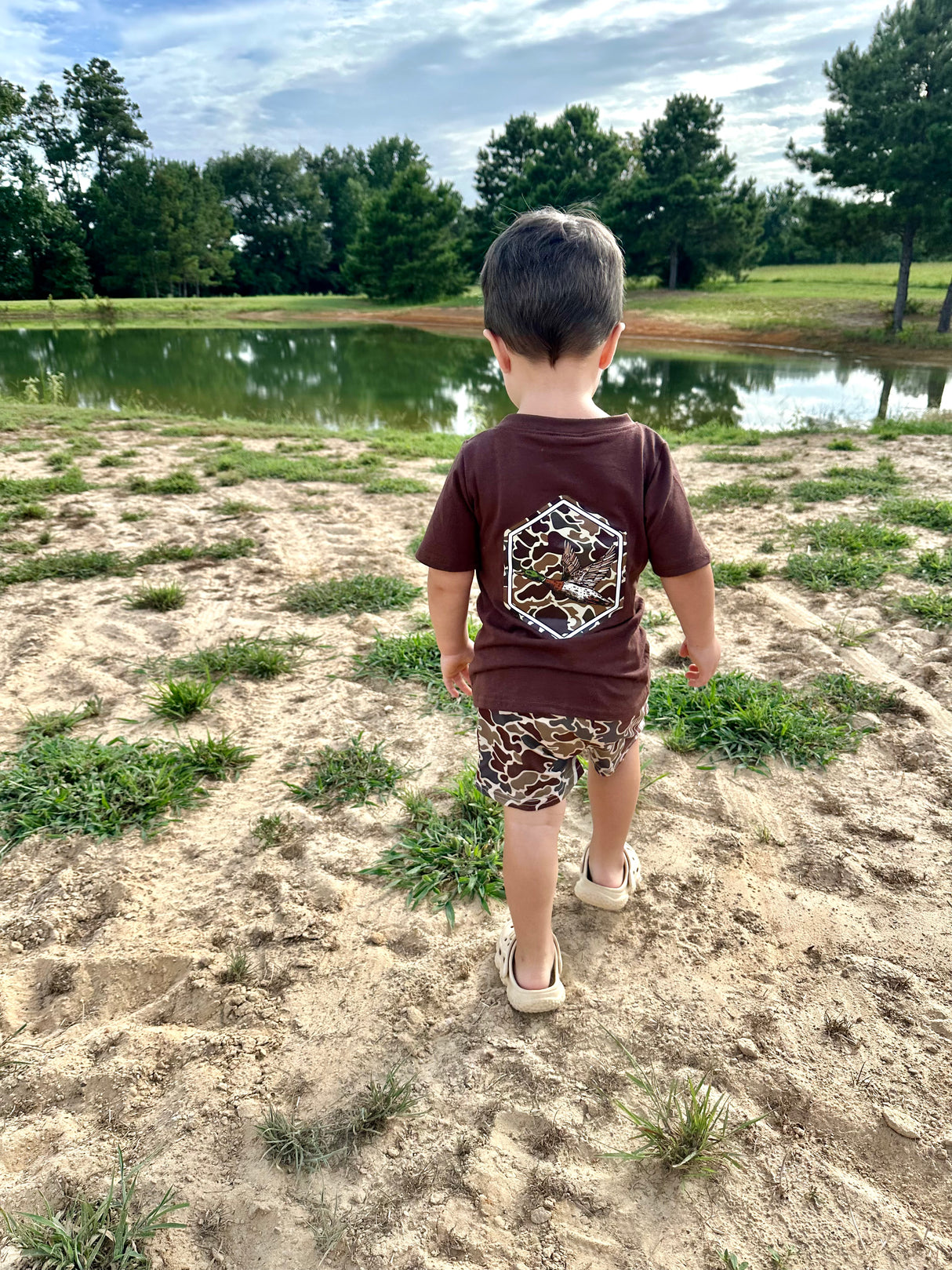 Retro Camo Mallard Short Set