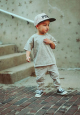 Tan Acid Washed Joggers