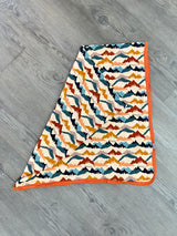 Mountain Sunset Bamboo Blanket