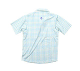 Watercolor Plaid Polo