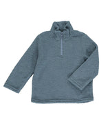 Slate Blue Sherpa 1/4 Zip