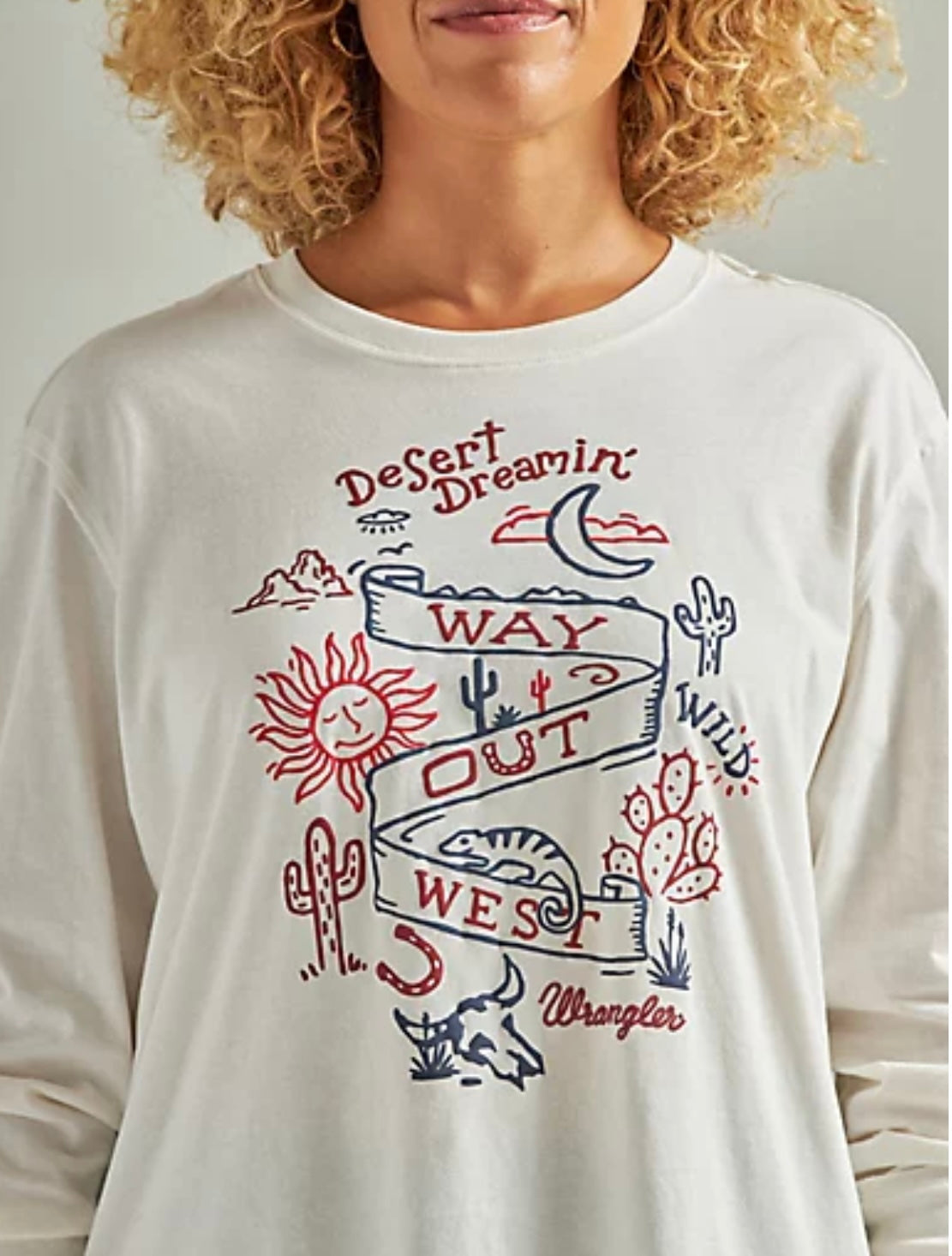 Women’s Desert Dreamin’ Graphic L/S Tee