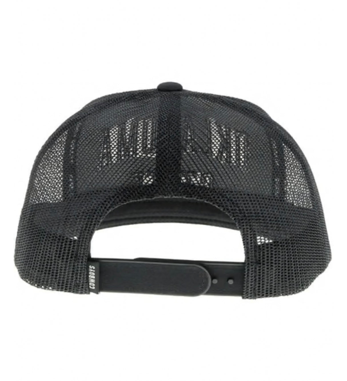 Hooey Oklahoma State 5 Panel Black Trucker