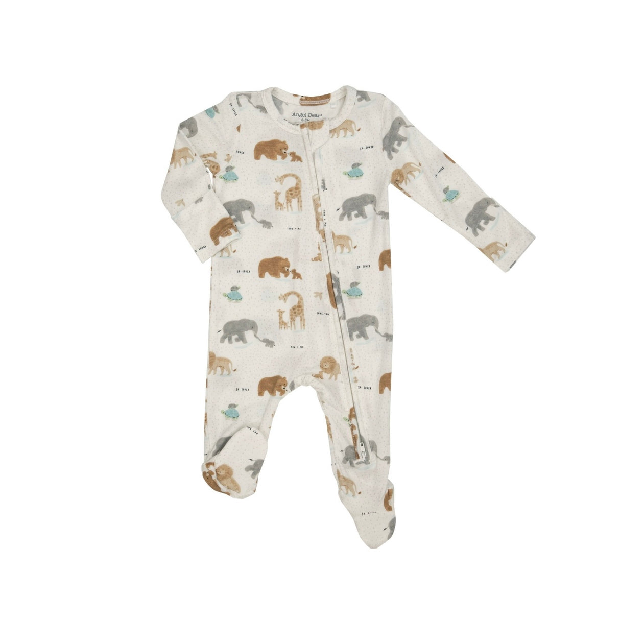 Welcome To The World Bamboo Footed Pajamas