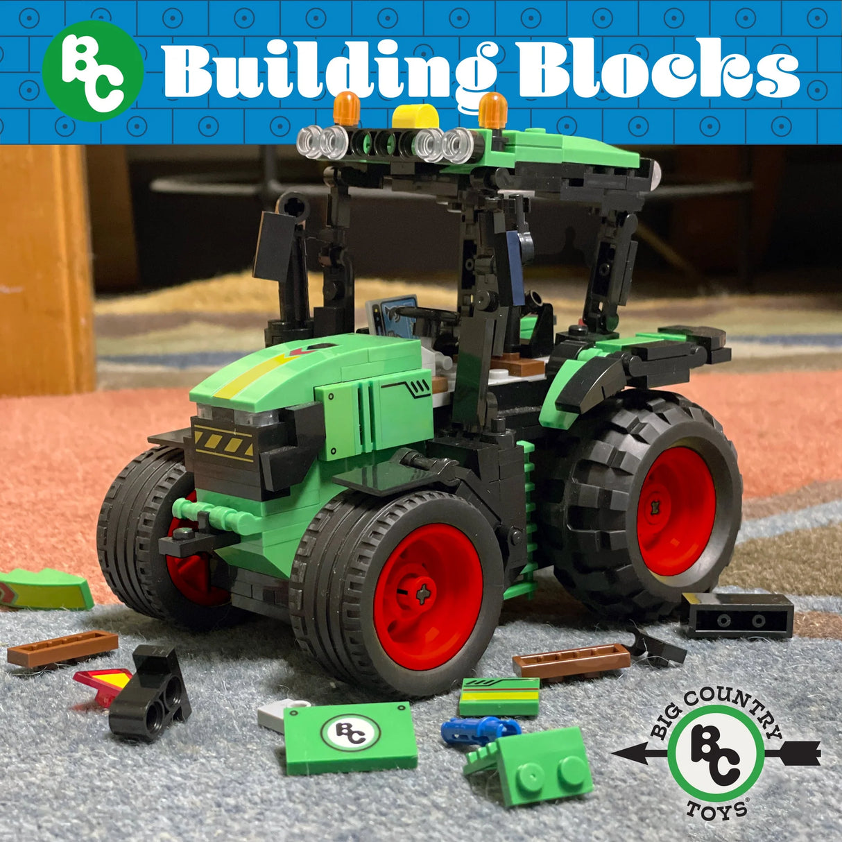 Tractor Building Blocks - 295pcs