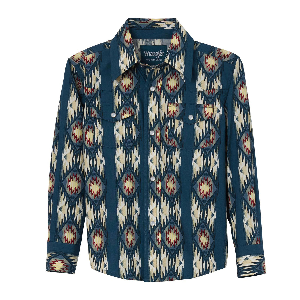 Boys Classic Long Sleeve - Blue Checotah