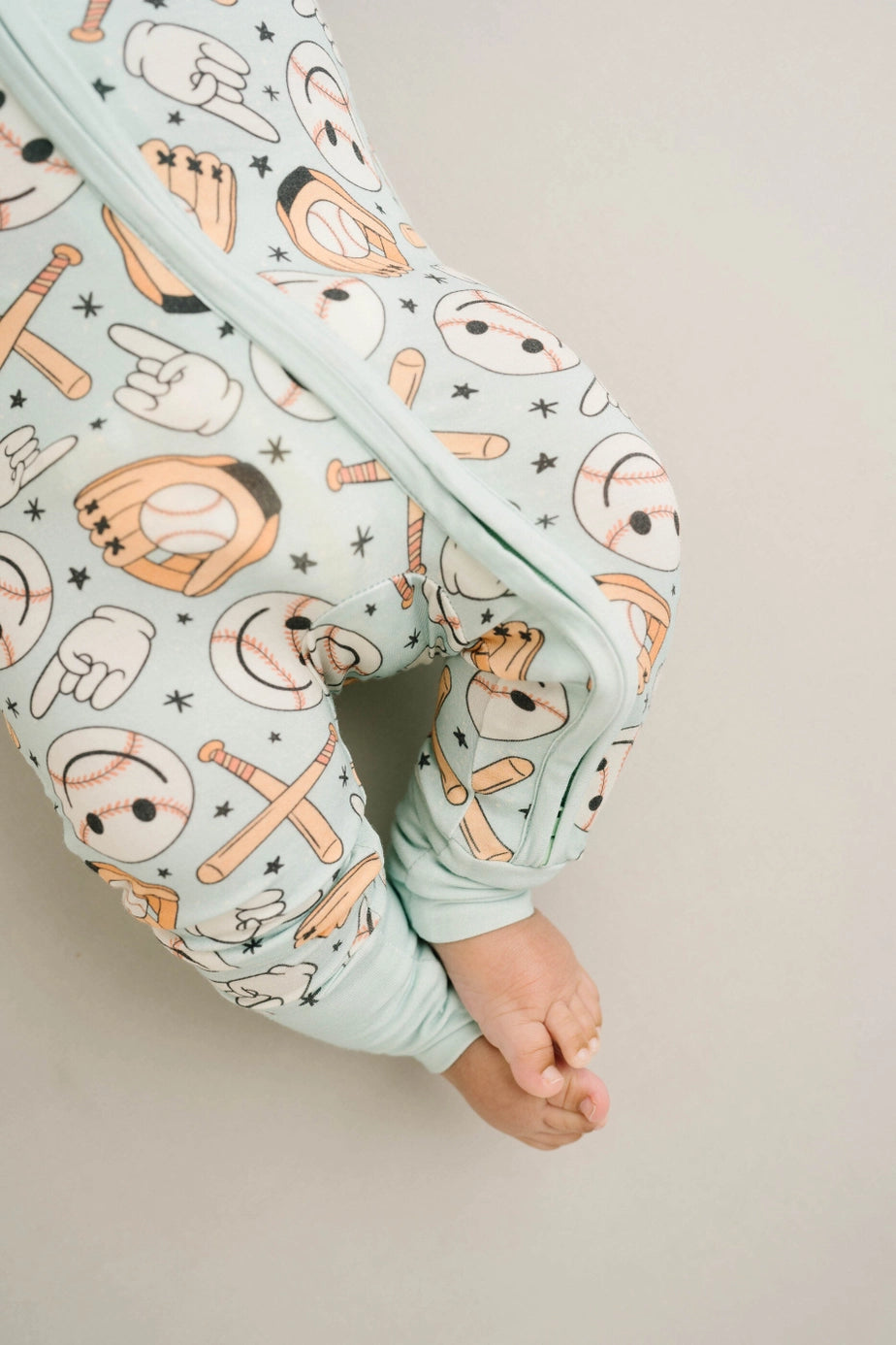 Home Run Bamboo Zipper PJ’s