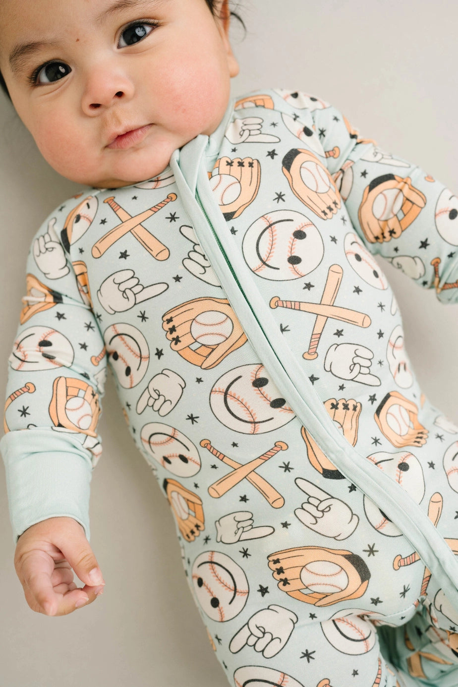 Home Run Bamboo Zipper PJ’s