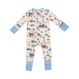 Creamy Hay Farmer 2-Way Zipper PJ’s