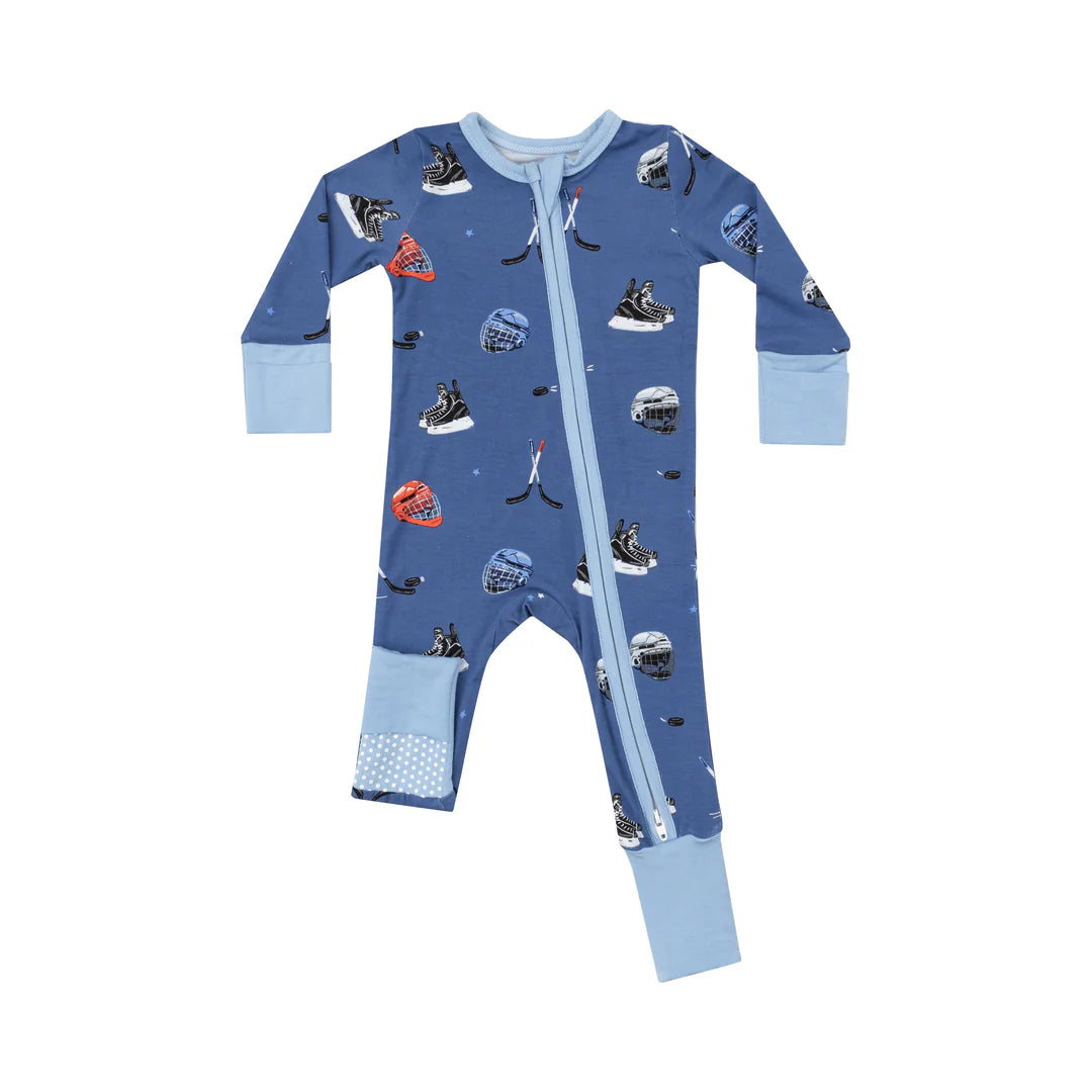 Hockey 2-Way Zipper PJ’s