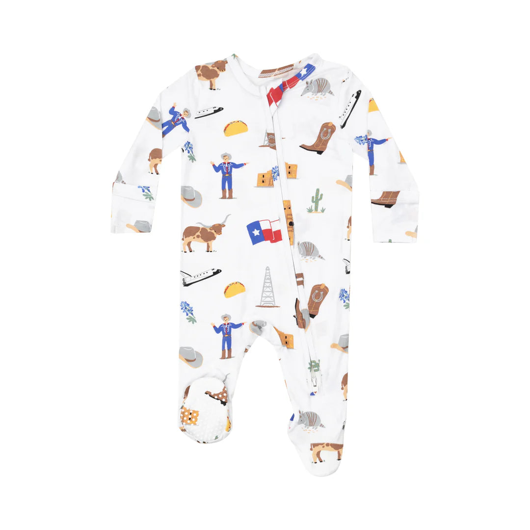 Texas 2-Way Zipper PJ’s