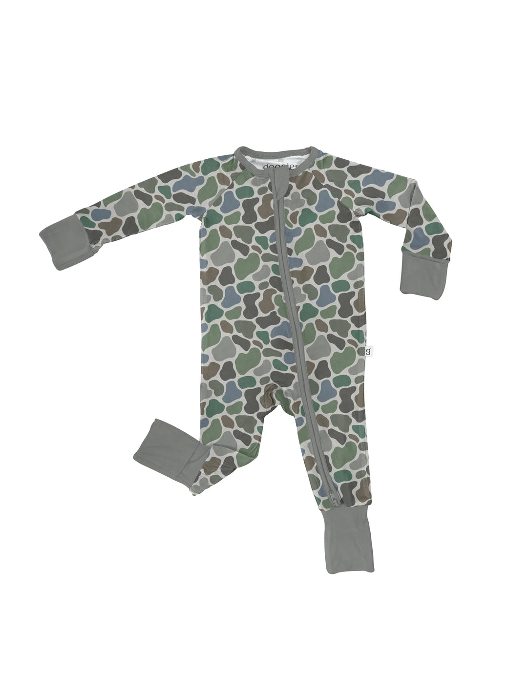 Retro Camo 2-Way Zipper PJ’s