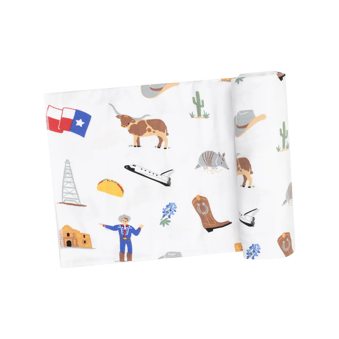 Texas Swaddle Blanket