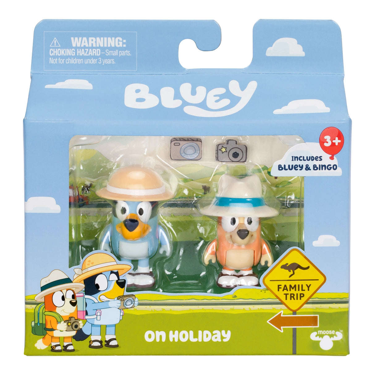 Bluey 2-Pack Figurine Set