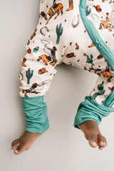 Rodeo Rider Bamboo Zipper PJ’s