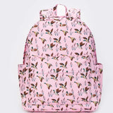 Girls Pink Mallard Backpack