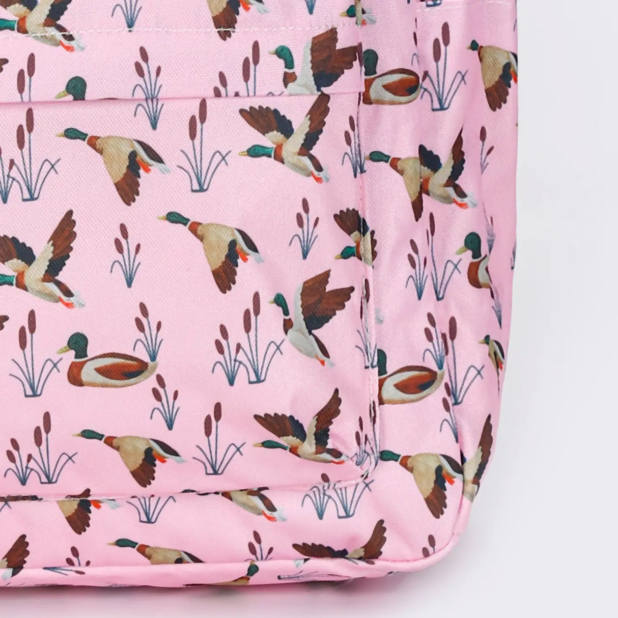 Girls Pink Mallard Backpack