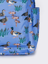 Blue Mallard & Cattails Backpack