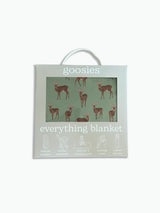 Green Deer Bamboo Everything Blanket