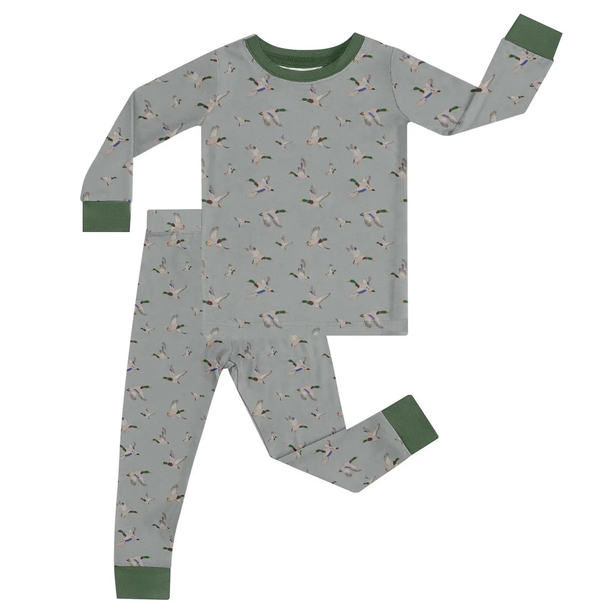 Flying Mallard L/S Bamboo Pajamas