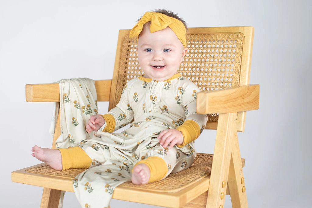 Marigold Bamboo 2-Way Zipper PJ’s