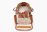 Itzy Ritzy Cognac Boss Plus Backpack Diaper Bag