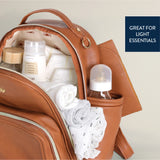 Cognac Mini Plus Backpack Diaper Bag