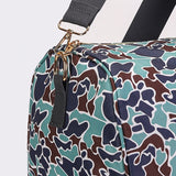 Blue & Green Camo Duffle Bag