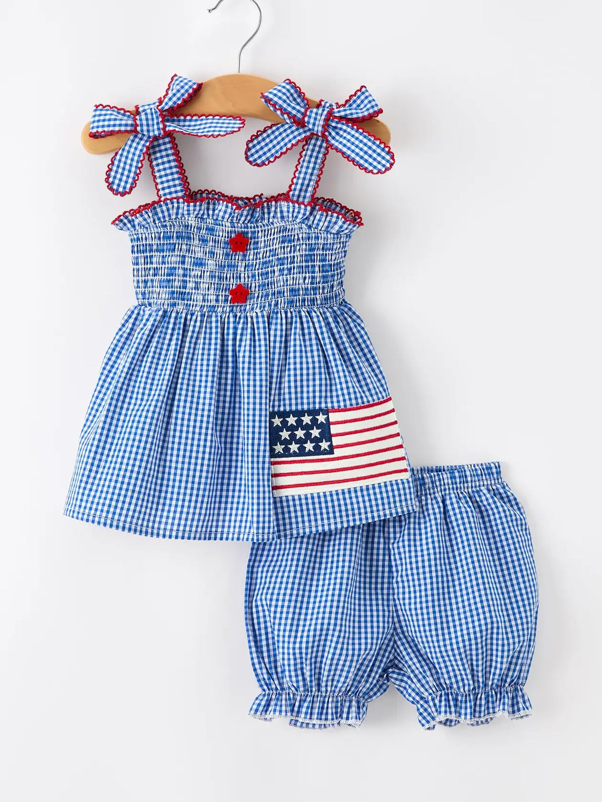 4th of July Flag Girls Set