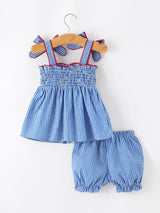 4th of July Flag Girls Set