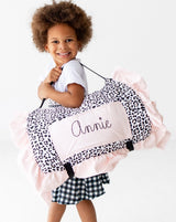 Leopard & Gingham Nap Mat - PREORDER