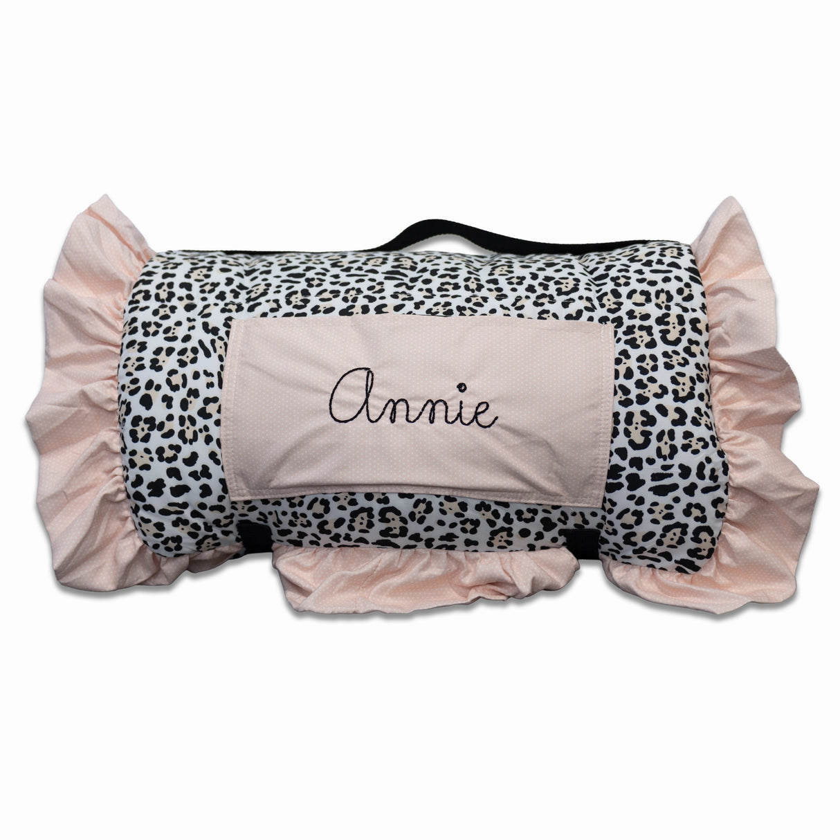 Leopard & Gingham Nap Mat - PREORDER
