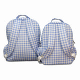 Blue Gingham Backpack - PREORDER