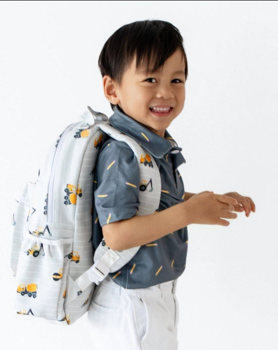 Grey Construction Backpack - PREORDER