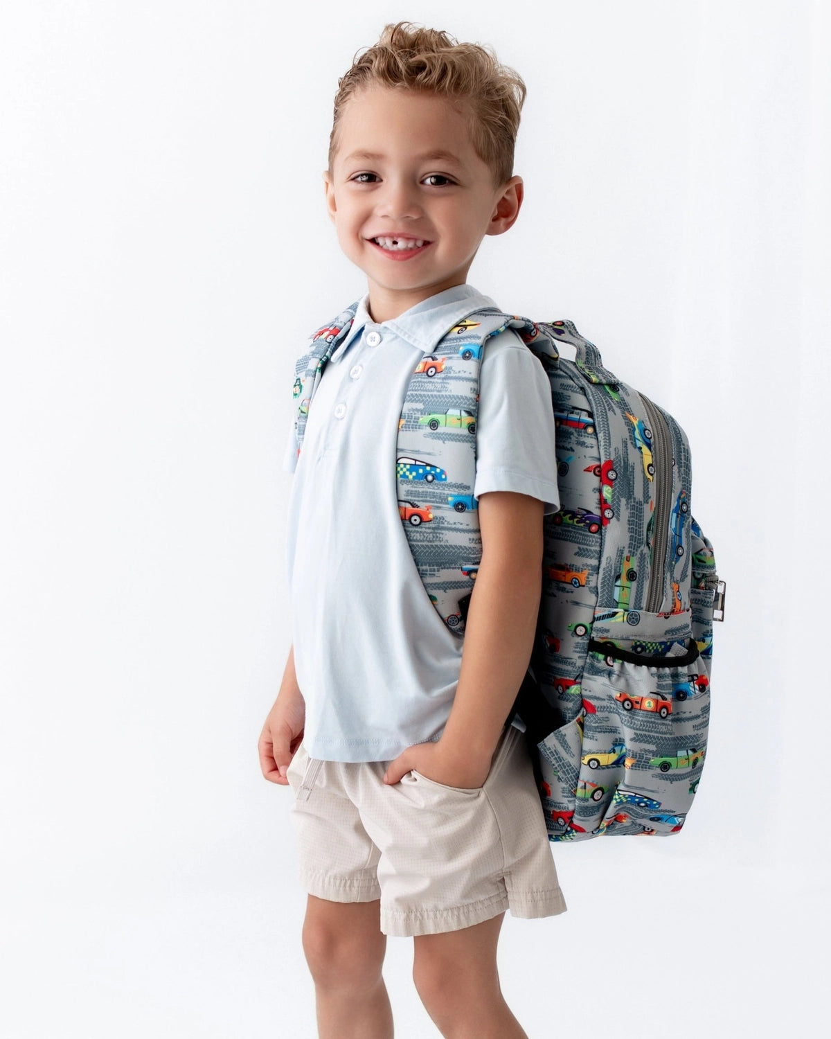 Race Cars Backpack - PREORDER
