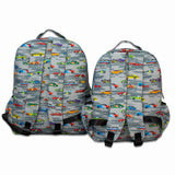 Race Cars Backpack - PREORDER