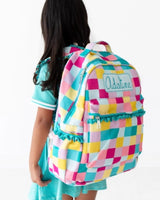 Girl Check Backpack - PREORDER