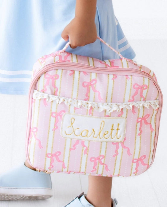 Pink Bows Lunch Box - PREORDER