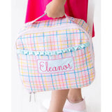 Pink Plaid Lunch Box - PREORDER