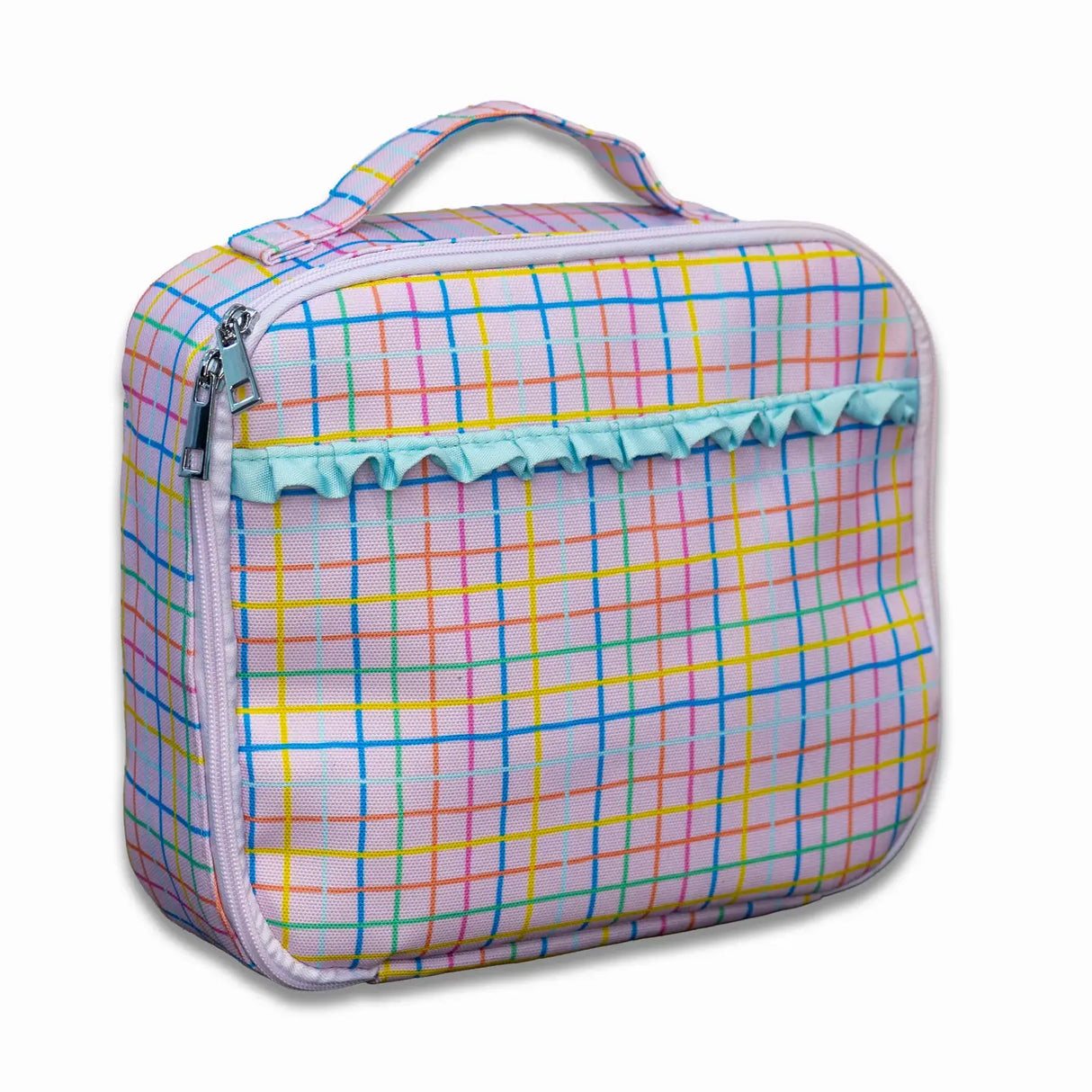 Pink Plaid Lunch Box - PREORDER
