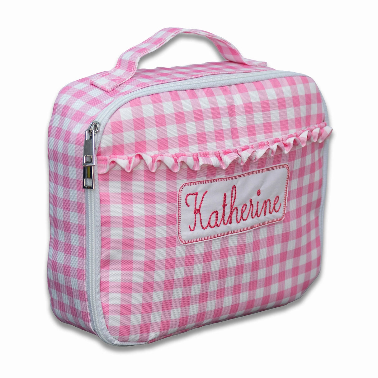 Pink Gingham Lunch Box - PREORDER
