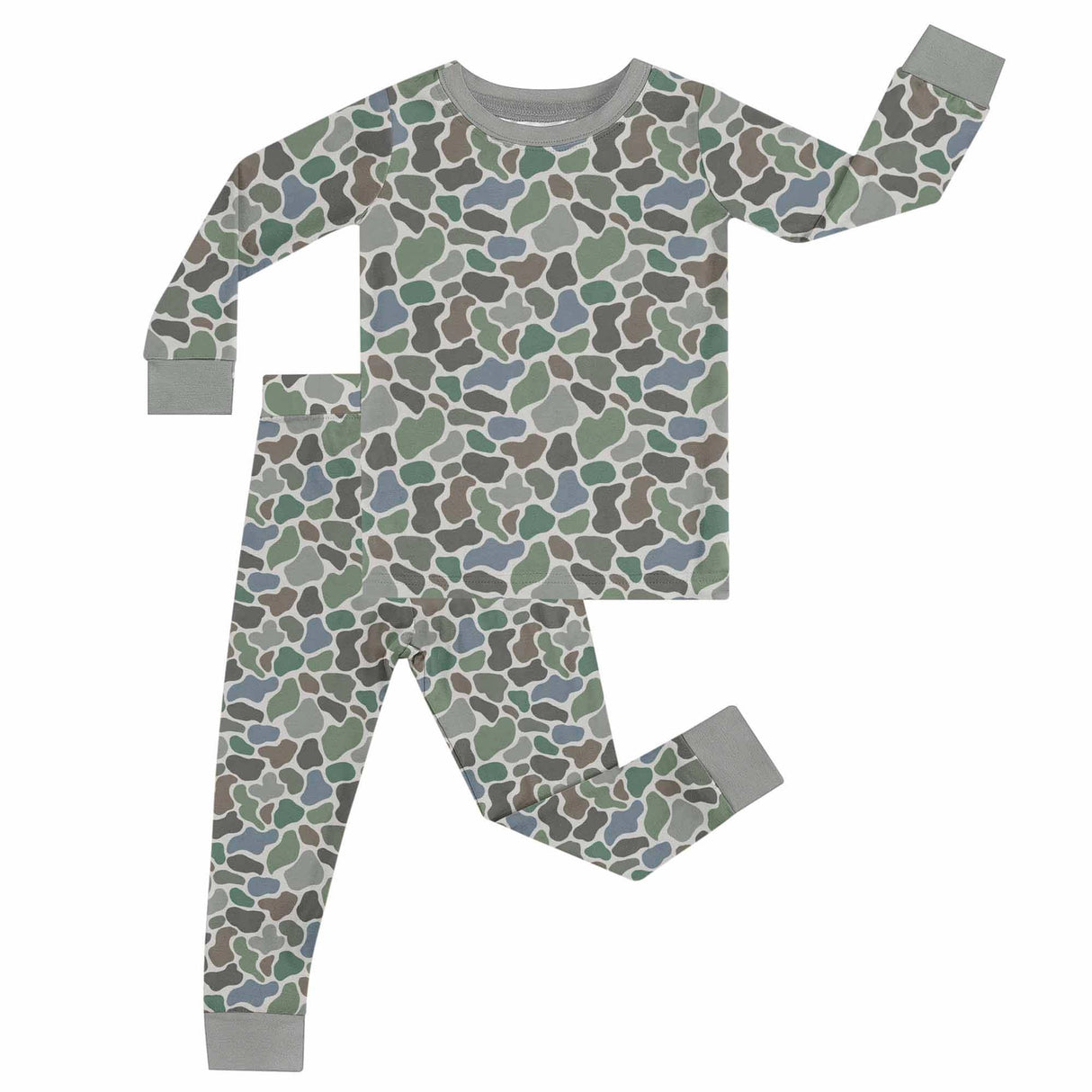 Retro Camo L/S Bamboo Pajamas