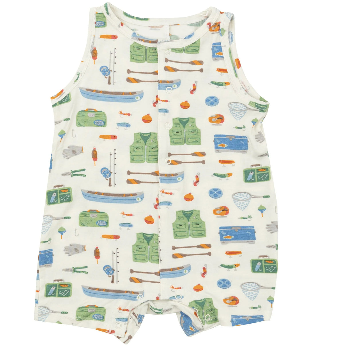 Fishing Tools Shortie Romper