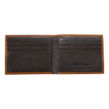 Southwest Embossed Medium Brown Bi-Fold Wallet