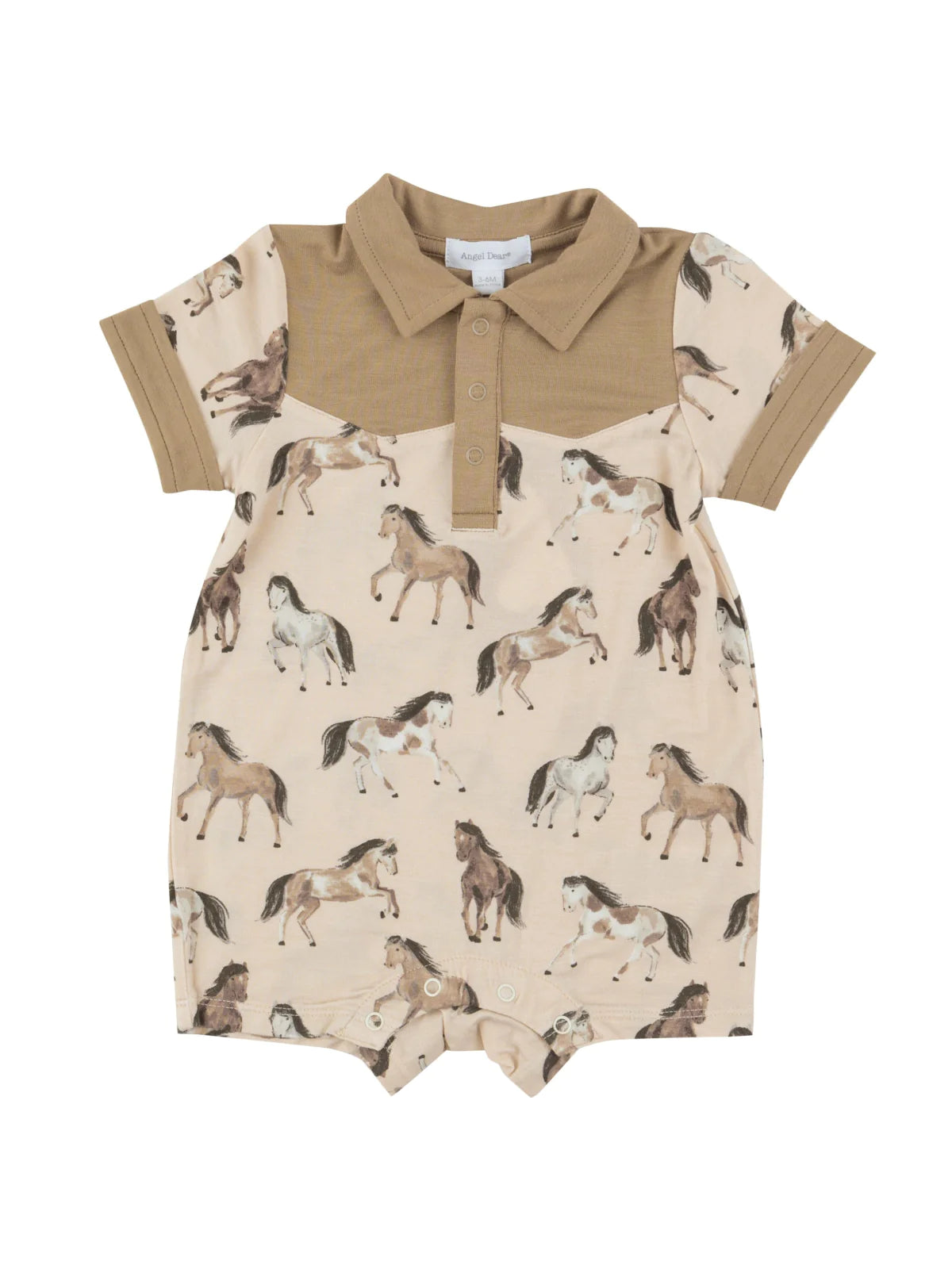 Wild Horses Polo Romper